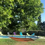 L'enclos Bleu, - Marais Poitevin Avec Piscine Chauffee Apartmán