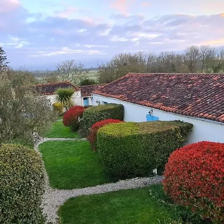Appartement L'enclos Bleu, - Marais Poitevin Avec Piscine Chauffee