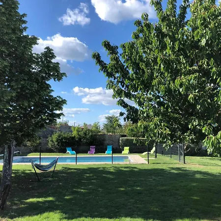 Appartement L'enclos Bleu, - Marais Poitevin Avec Piscine Chauffee *