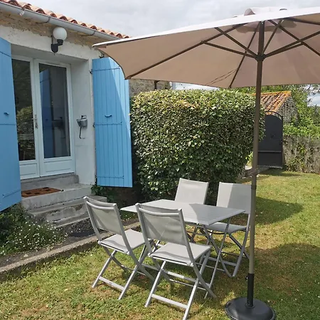 Apartmán L'enclos Bleu, - Marais Poitevin Avec Piscine Chauffee