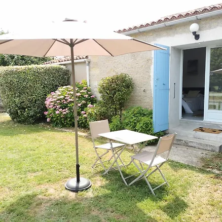 Apartmán L'enclos Bleu, - Marais Poitevin Avec Piscine Chauffee