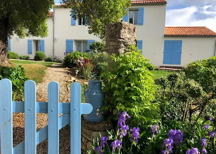 דירה L'enclos Bleu, - Marais Poitevin Avec Piscine Chauffee Chaille-Les-Marais