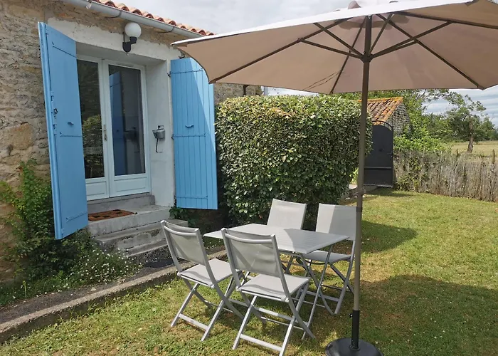 Daire L'enclos Bleu, - Marais Poitevin Avec Piscine Chauffee