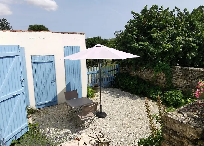 L'enclos Bleu, - Marais Poitevin Avec Piscine Chauffee Daire